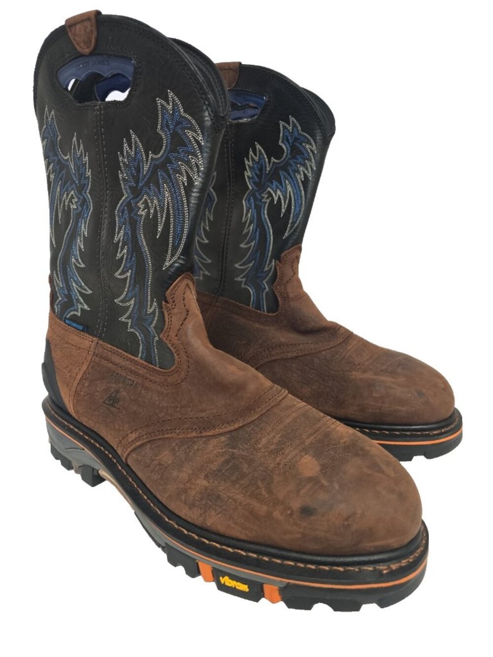 Cody James Men's 11" Decimator Waterproof Comp Toe Work Boot Nano Drp-2 Size 15D